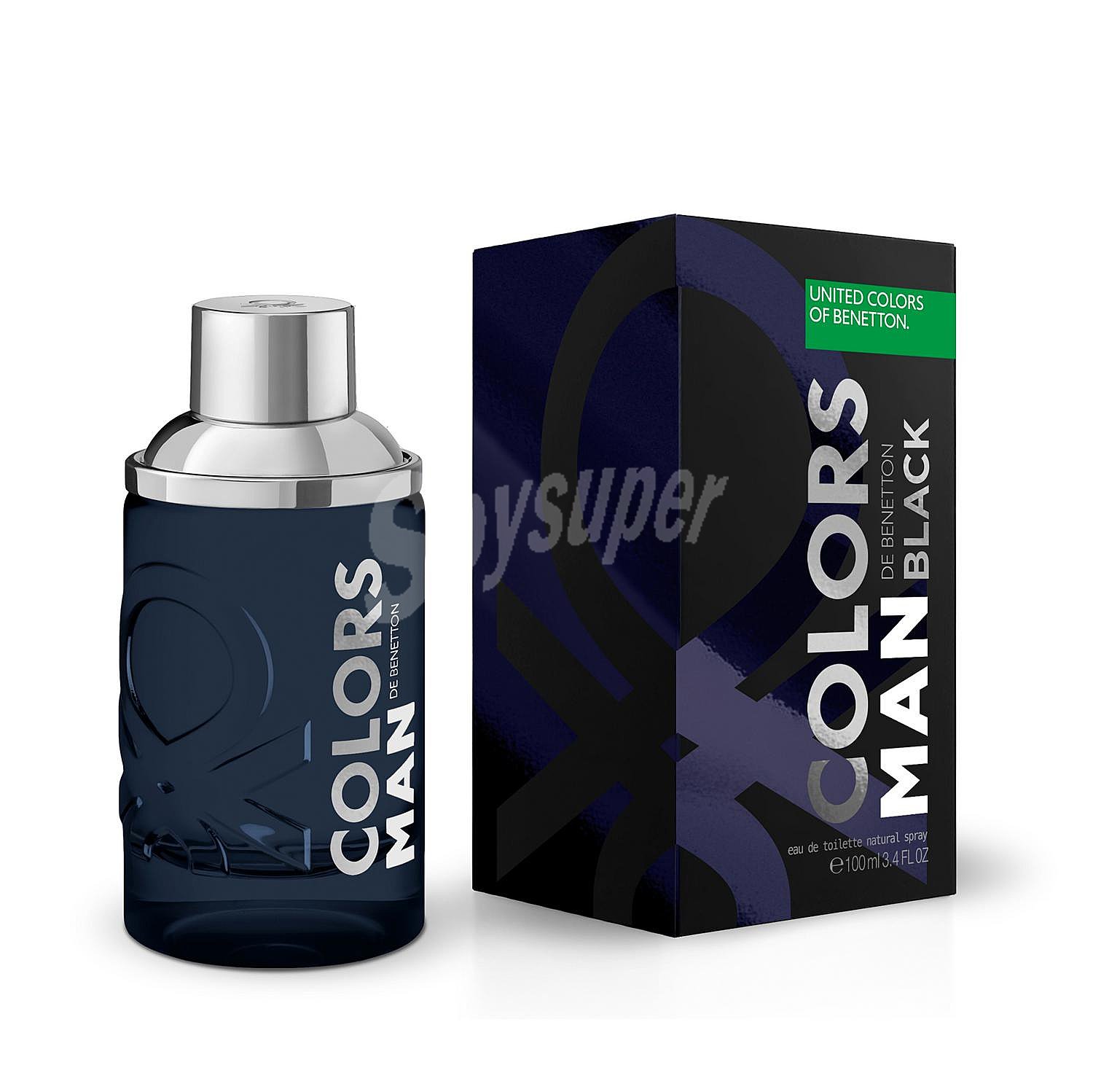 Colors Man Black eau de toilette masculina natural