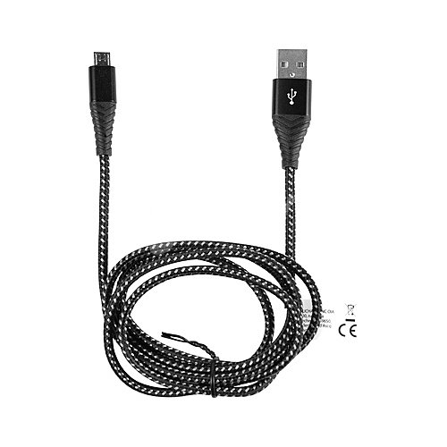 Cable de conexión qilive, conexión Usb macho a Micro Usb macho, longitud 1,2m, color negro