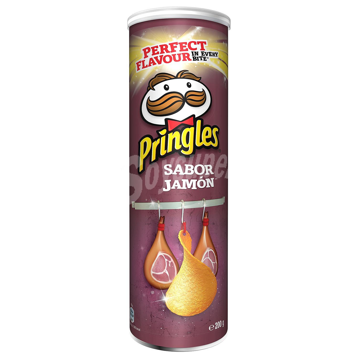 Aperitivo de patata sabor jamón Pringles