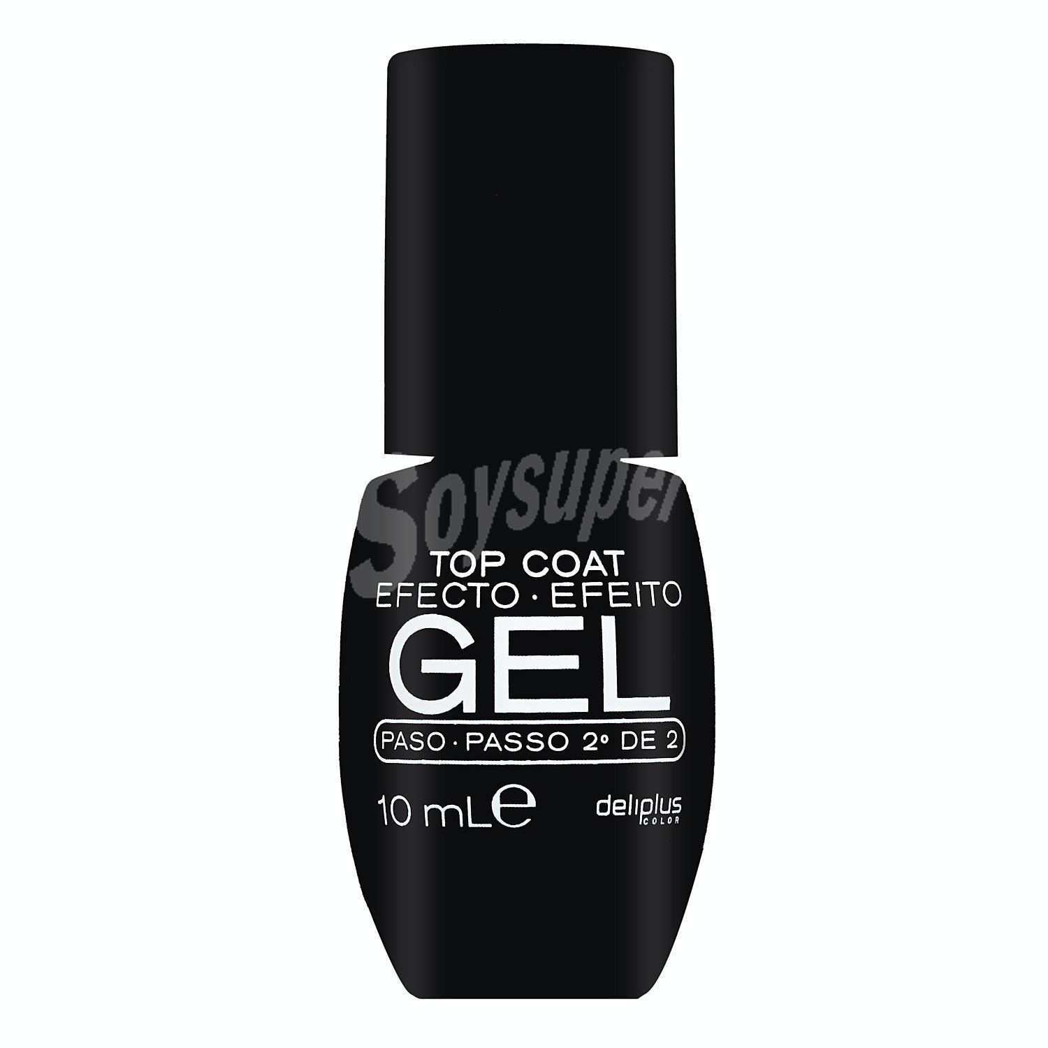 Laca uñas brillo top coat efecto gel Nº 662 (paso 2º de 2)