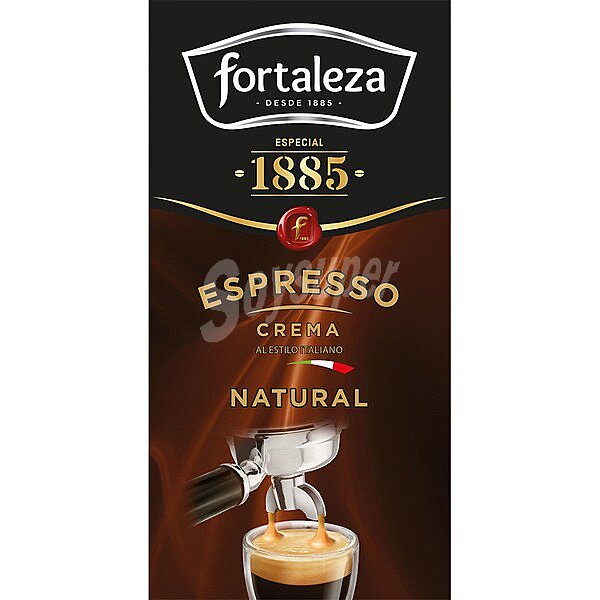 Café natural molido espresso crema al estilo italiano 