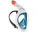 Máscara snorkel Easybrath 500 color turquesa, subea.