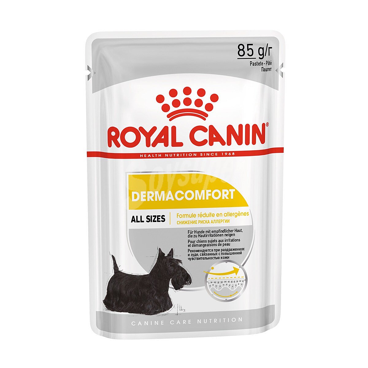 Dermacomfort comida húmeda para perros adultos minis