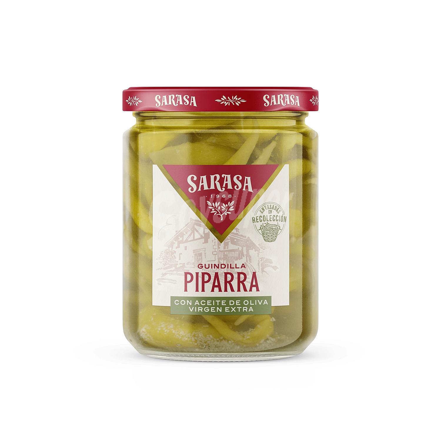 Guindilla piparra con aceite de oliva virgen extra