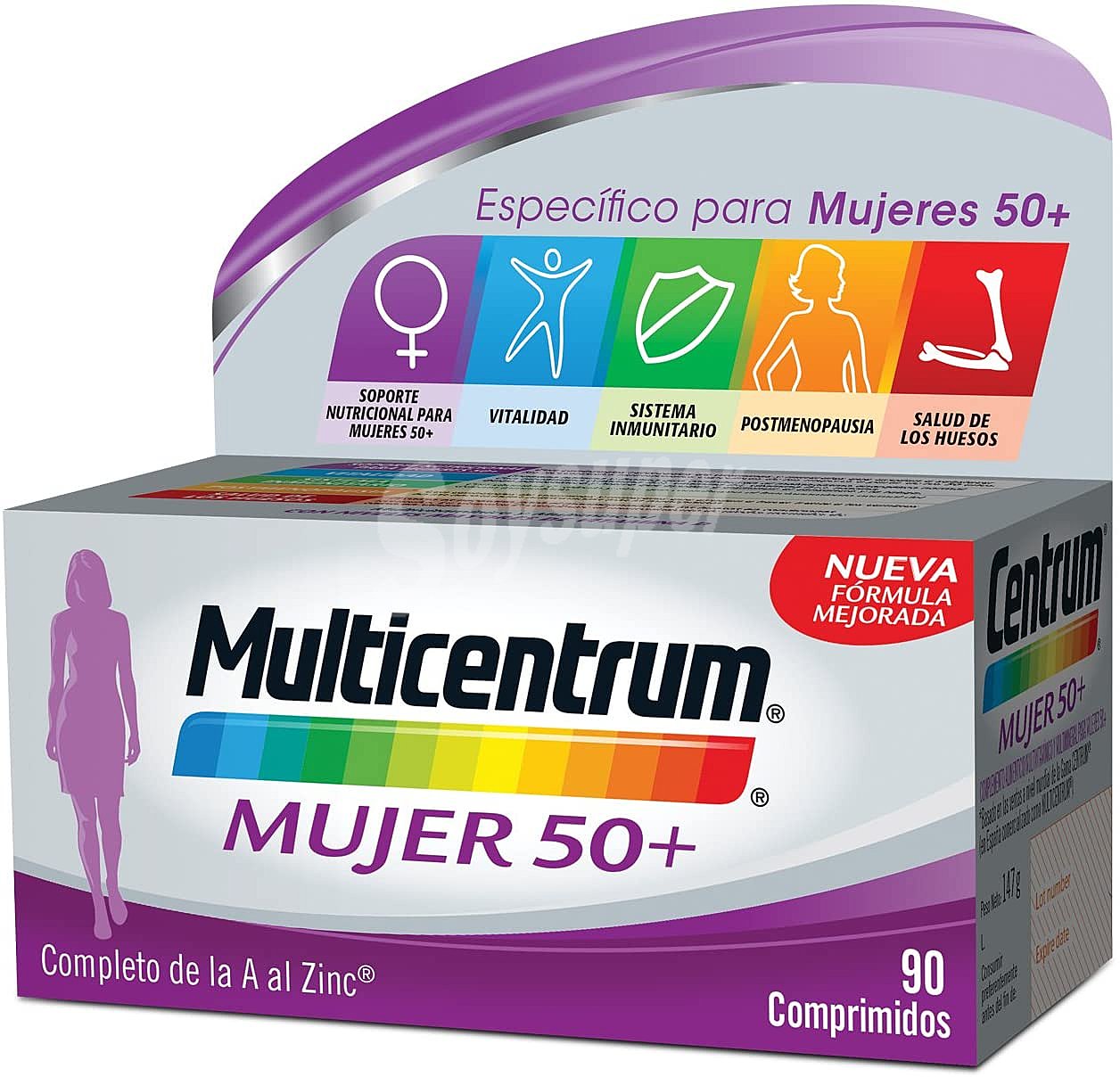 Mujer multivitamínico completo Mujer 50+