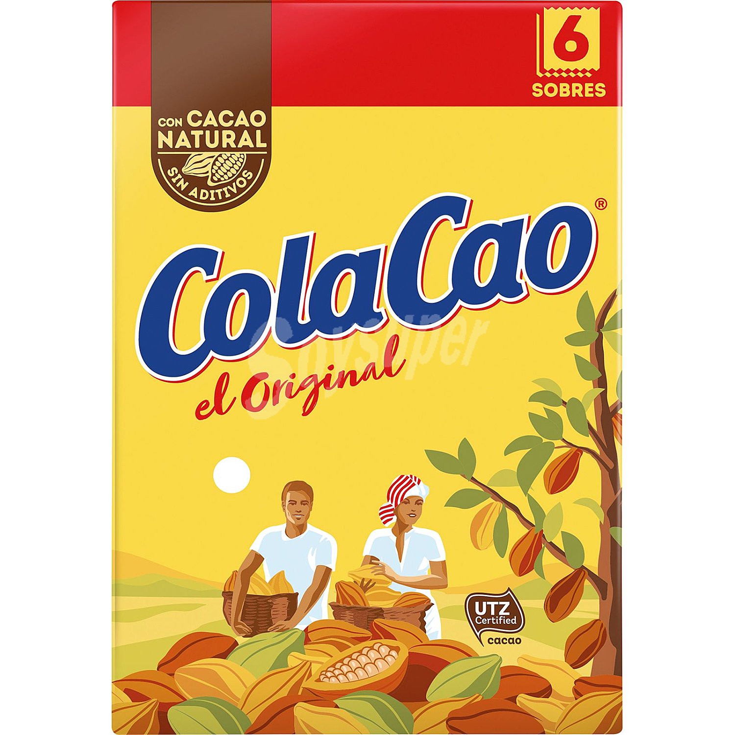 Cacao en polvo soluble natural, colacao original