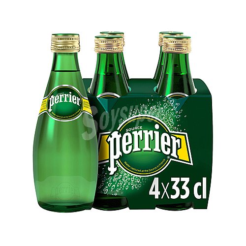 Perrier Agua mineral con gas perrier