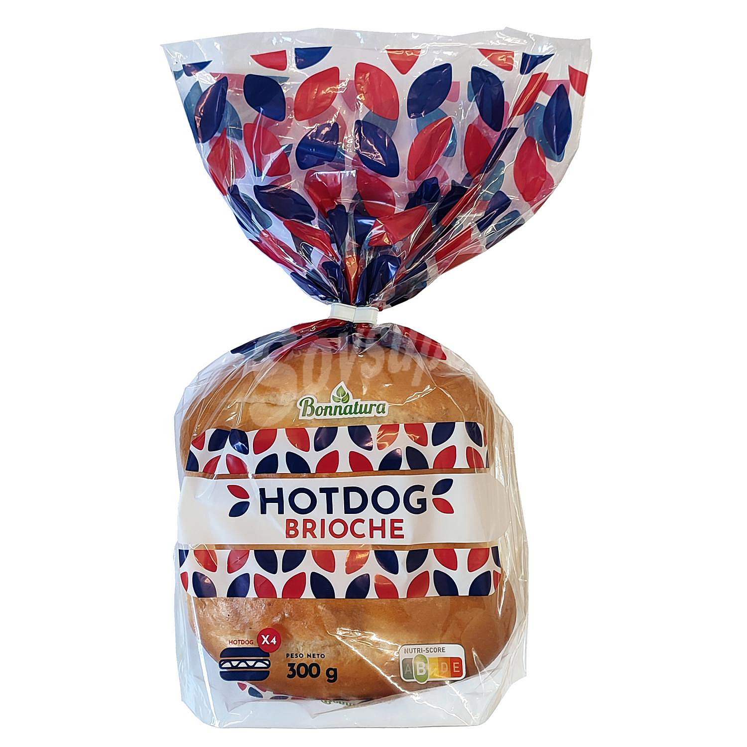 Pan brioche para hot dog