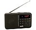 Radio portatil DRP-122BK digital, radio am/fm, lector tarjetas microsd, USB digital, radio am/fm, lector tarjetas microsd, USB