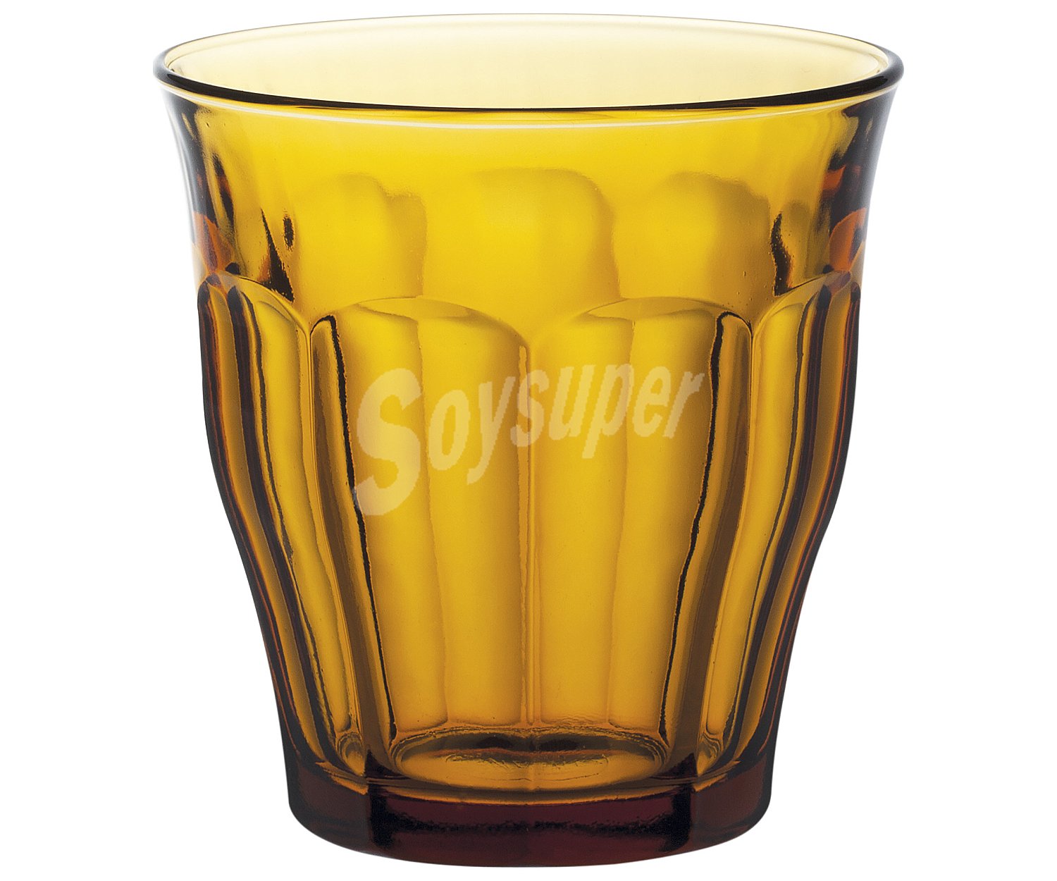 Vaso color ambar , Picardie duralex