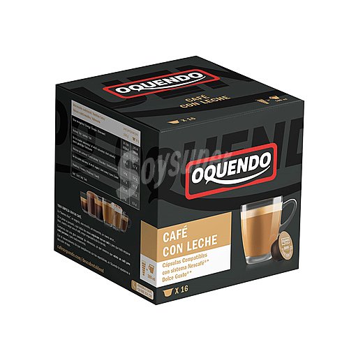 Oquendo Café con leche en cápsulas oquendo