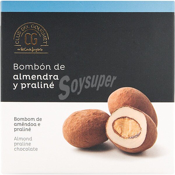 Bombón de almendra y praliné