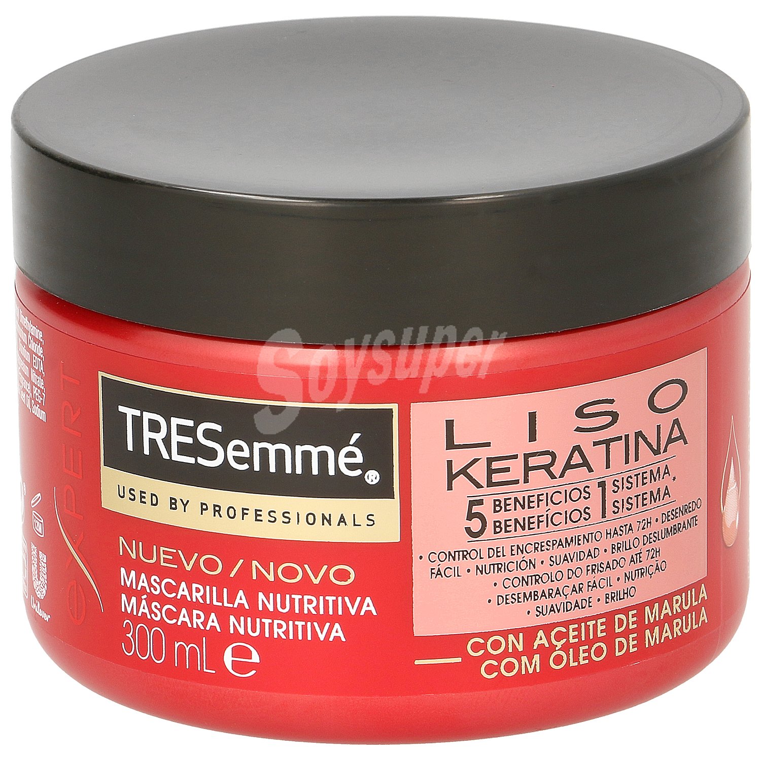 Mascarilla capilar con Keratina para pelo liso Tresemmé