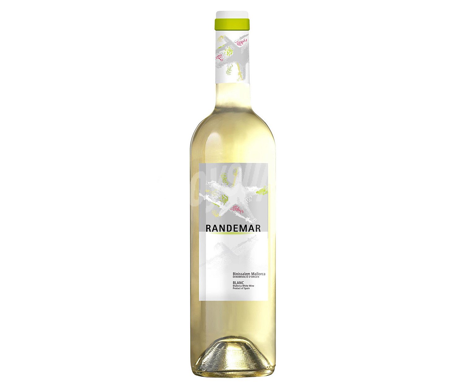 Vino blanco con denominación de origen Binissalem (mallorca)