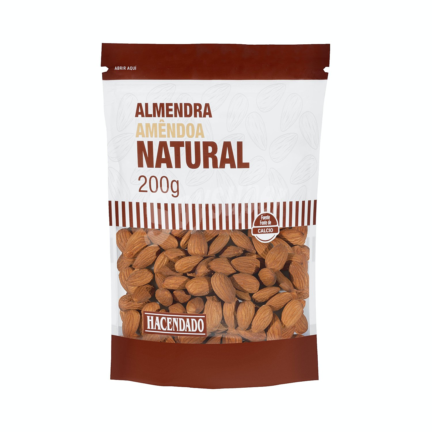 Almendra natural (con piel)