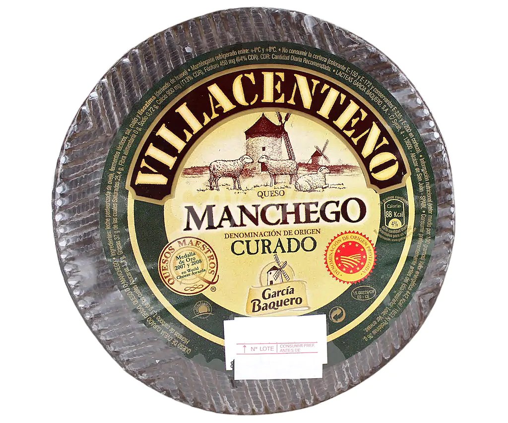 Queso de oveja Manchego mini villacenteno