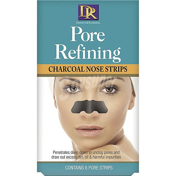 Pore Refining tiras limpiadoras carbón caja 6 unidades