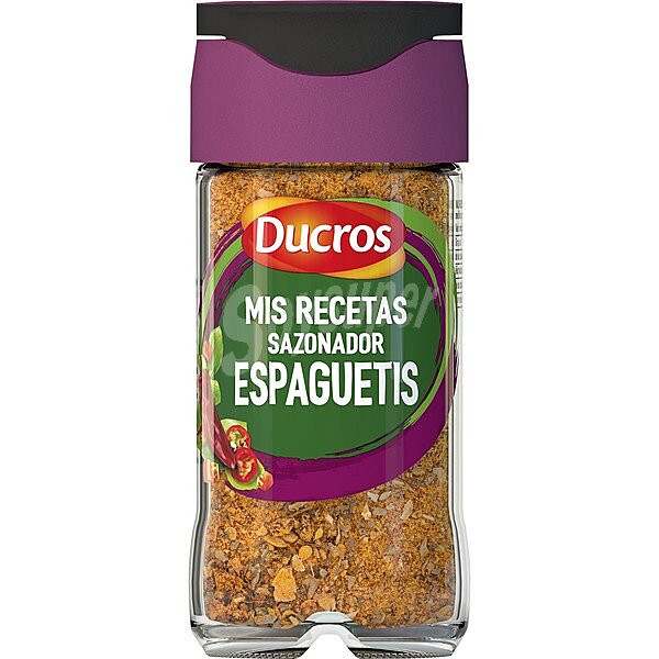 Sazonador espaguetis mis recetas