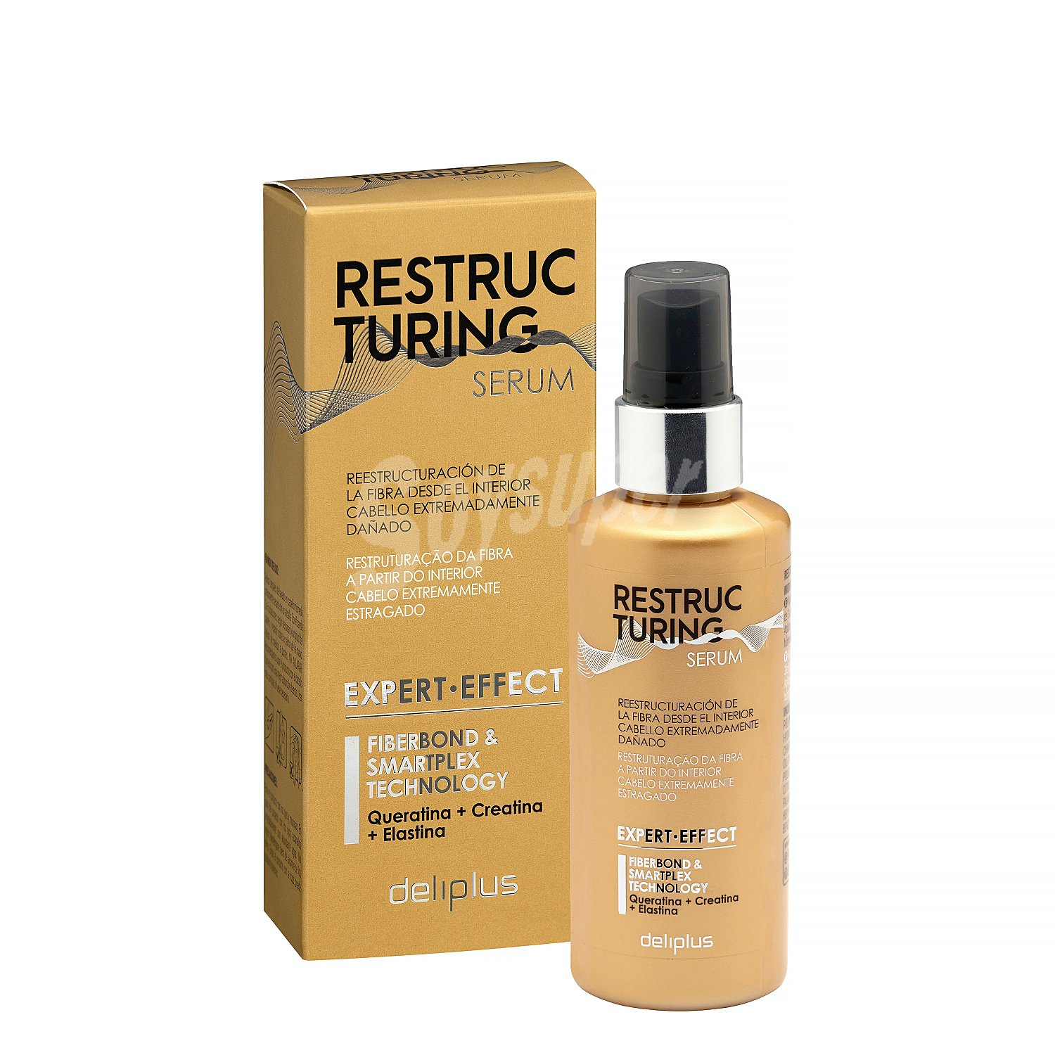 Tratamiento cabello dañado serum restructuring sin aclarado