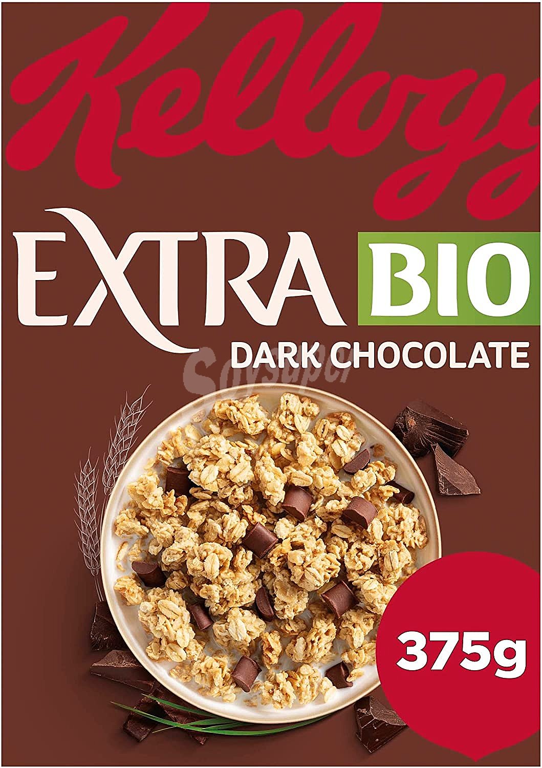 Cereales granola de avena con chocolate bio Kellogg's Extra