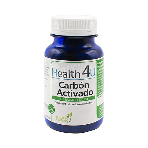 Health 4 U Complemento alimenticio a base de carbón activado y con probióticos health