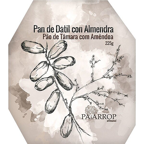 Pan de dátil con almendra