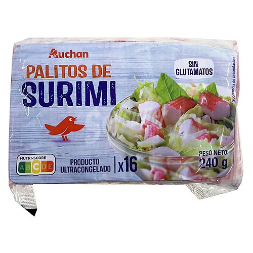 Producto alcampo Palitos de surimi con cangrejo producto alcampo