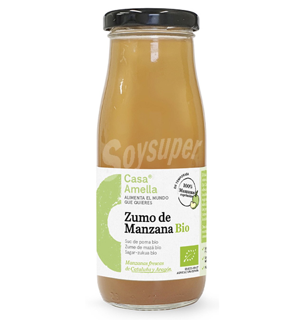 Zumo bio casa amella manzana