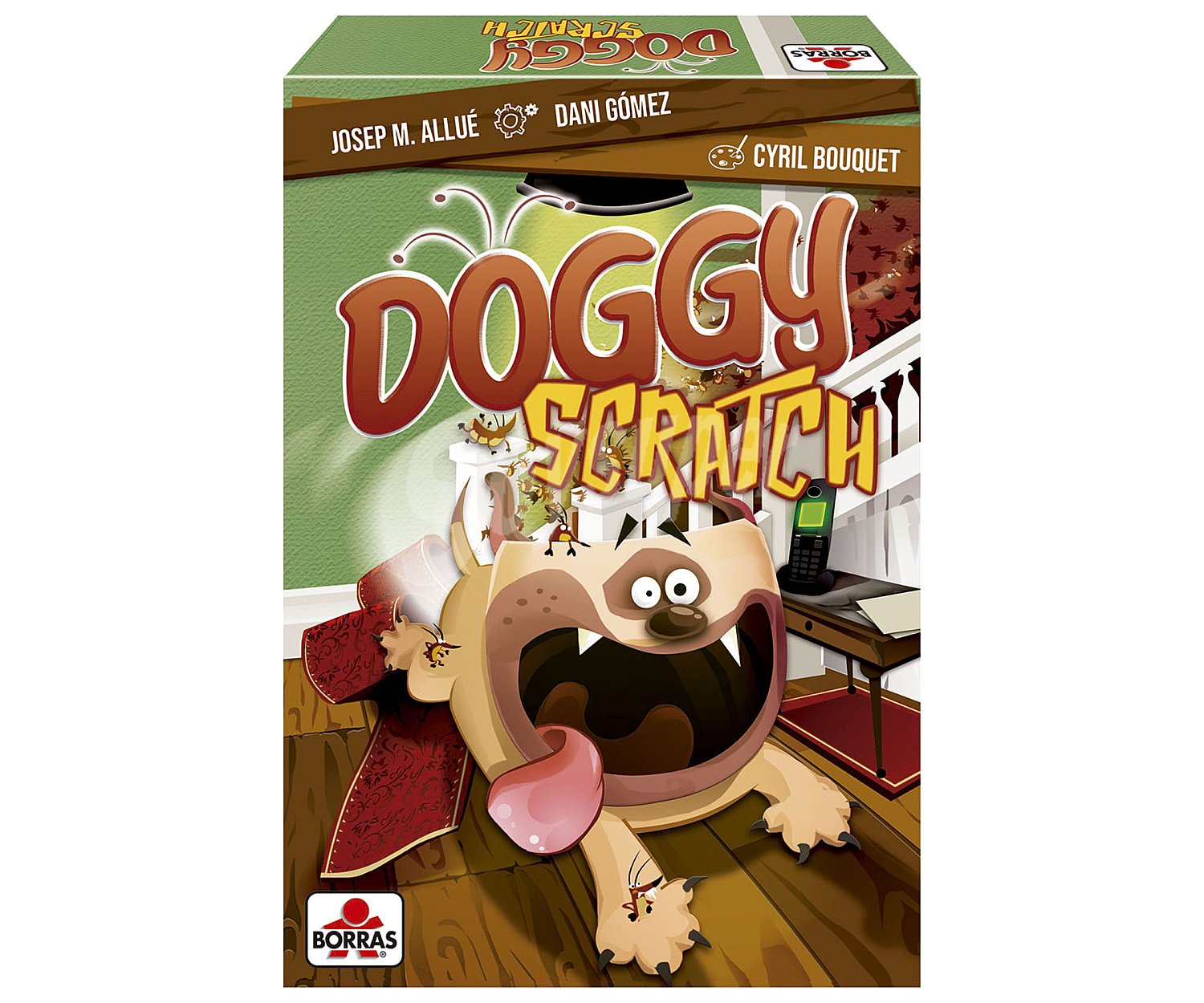 Juego de cartas de estrategia Doggy Scratch, de 2 a 4 jugadores,