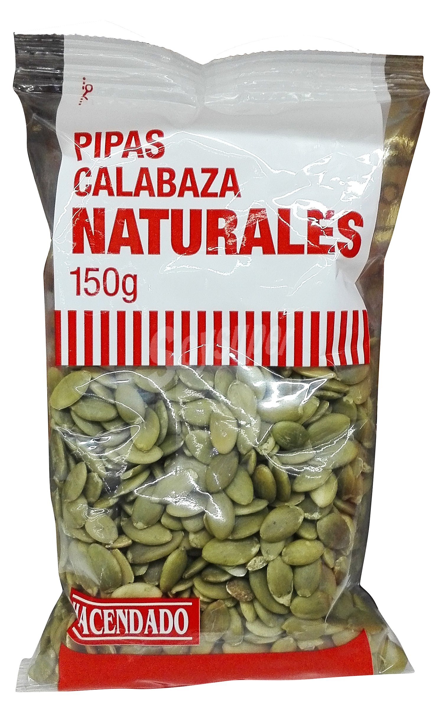 Pipas calabaza mondadas naturales