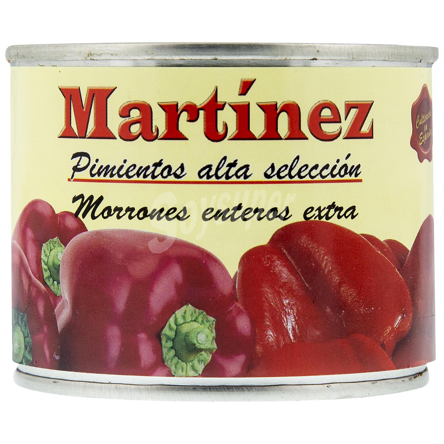 Pimiento morrón entero