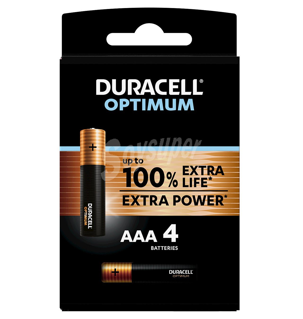 Pilas duracell aaa LR03 opt K4