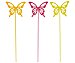 Stick decorativo para jardín con forma de mariposa fabricada en metal, 9x34,5 centímetros alcampo