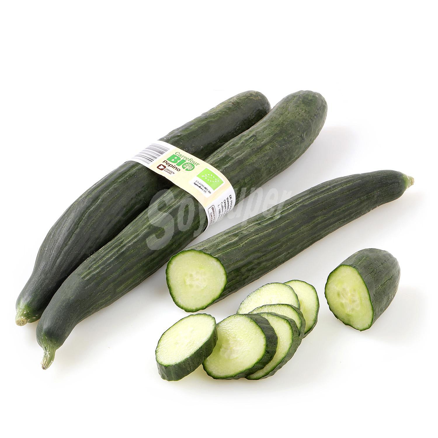 Pepino ecológico Carrefour Bio