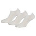 Pares de calcetines tobilleros para hombre, pompea, color blanco, talla 43/46