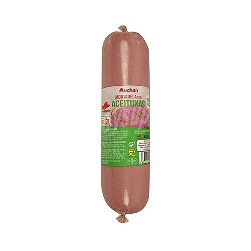 Producto alcampo Mortadela con aceitunas elaborada sin gluten y sin lactosa producto alcampo