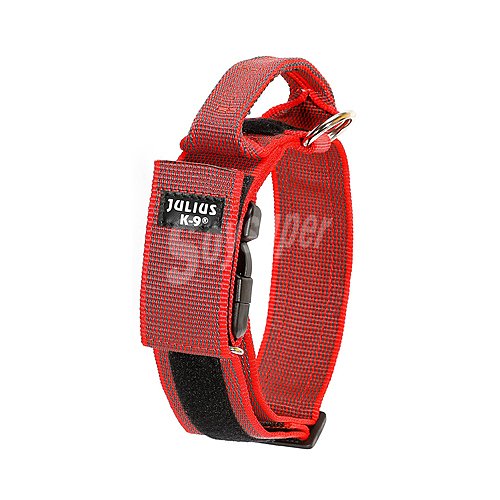 Julius K9 Collar regulable para perros con asa de color rojo julius K9 40 mm (38-53 cm)