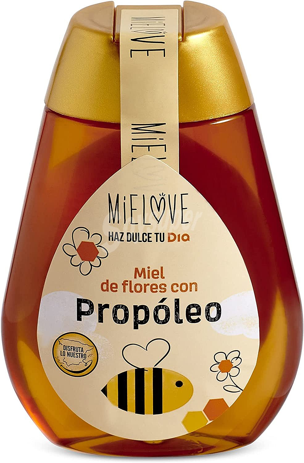 Miel de flores con propóleo Mielove