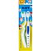 Infantil cepillo dental con cabezal pequeño y redondeado pack 2x1