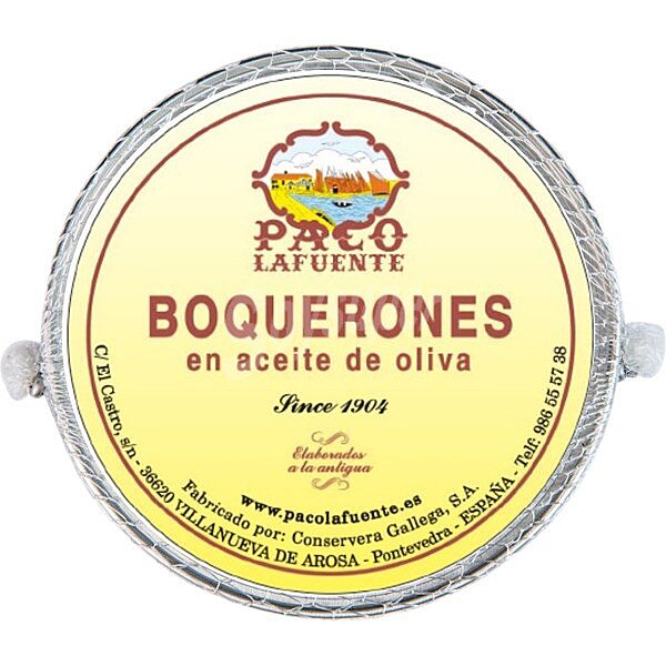 Boquerones en aceite de oliva