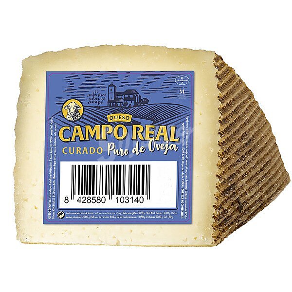 Queso curado oveja camporreal Cuña