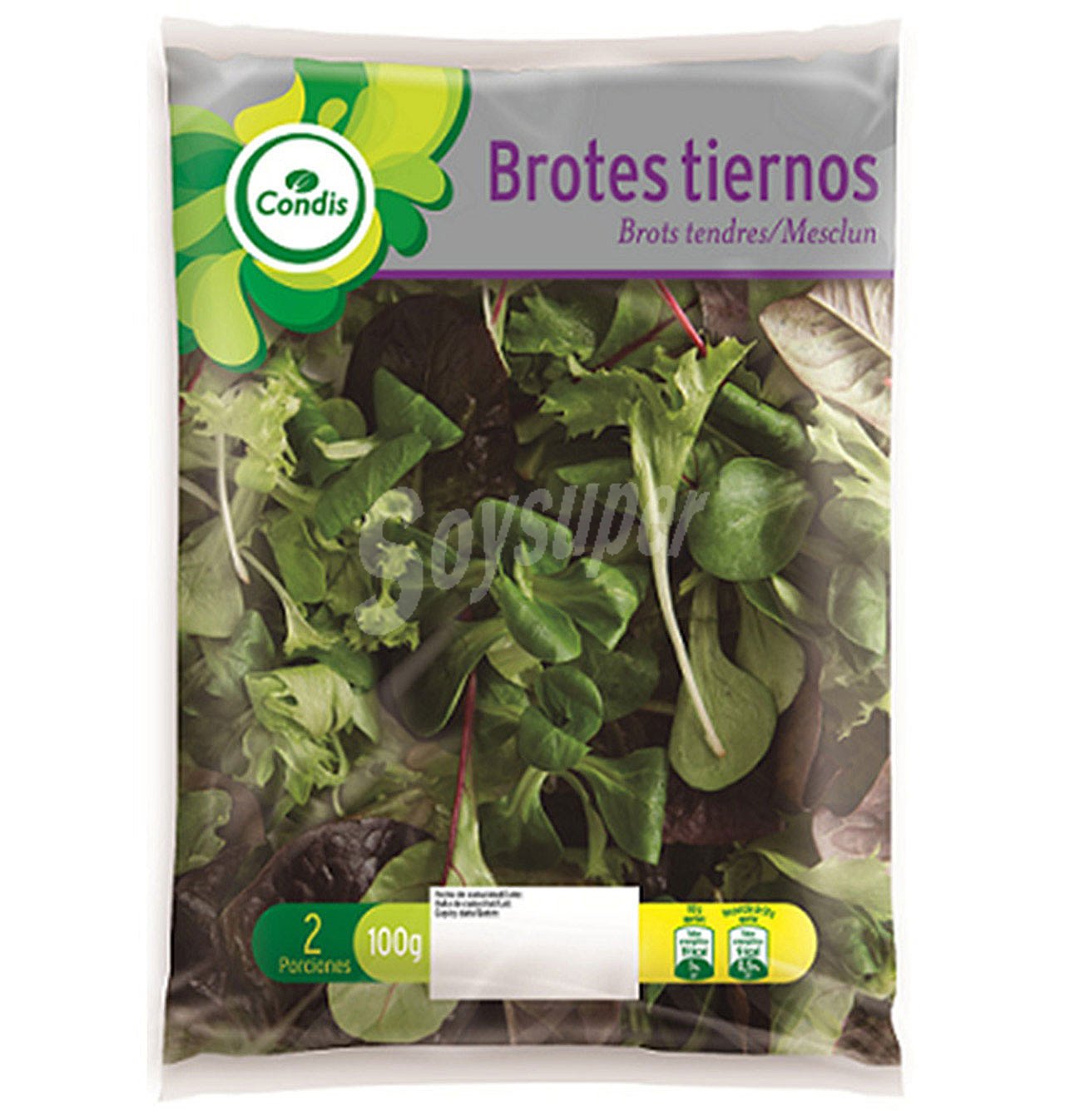 Ensalada condis brotes tiernos