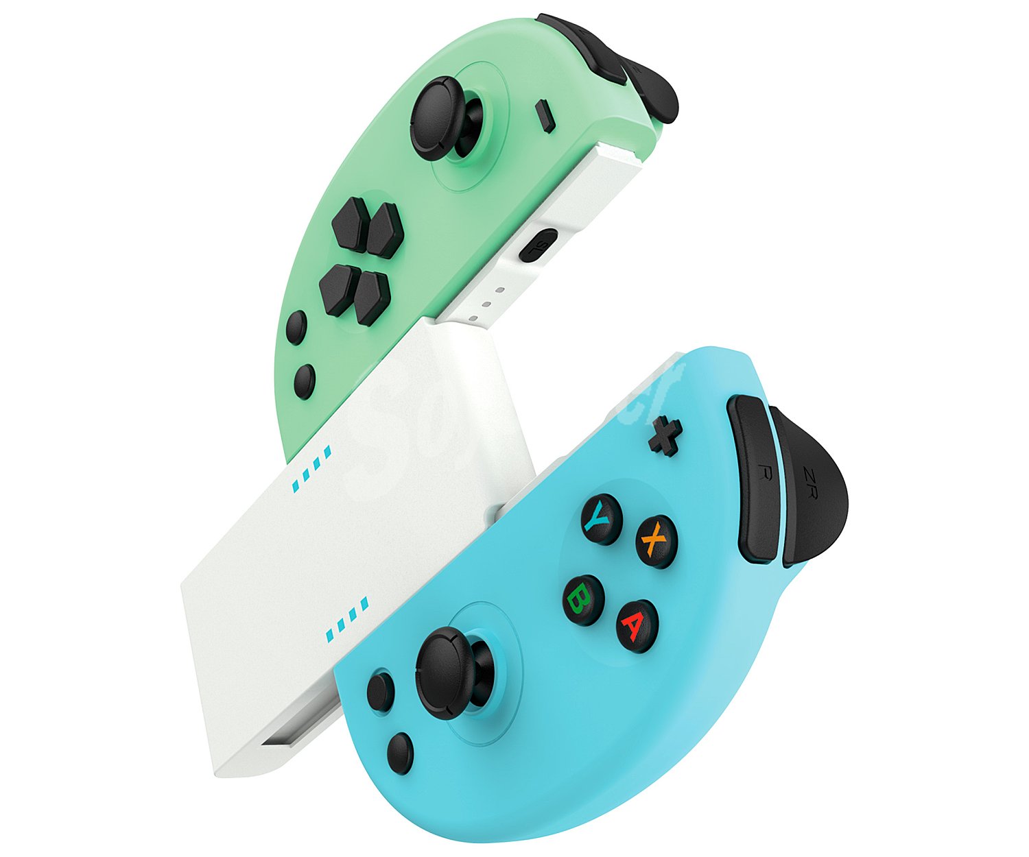 Mandos Joy-con color azul y verde pastel para Nintendo Switch, JC-20 gioteck.