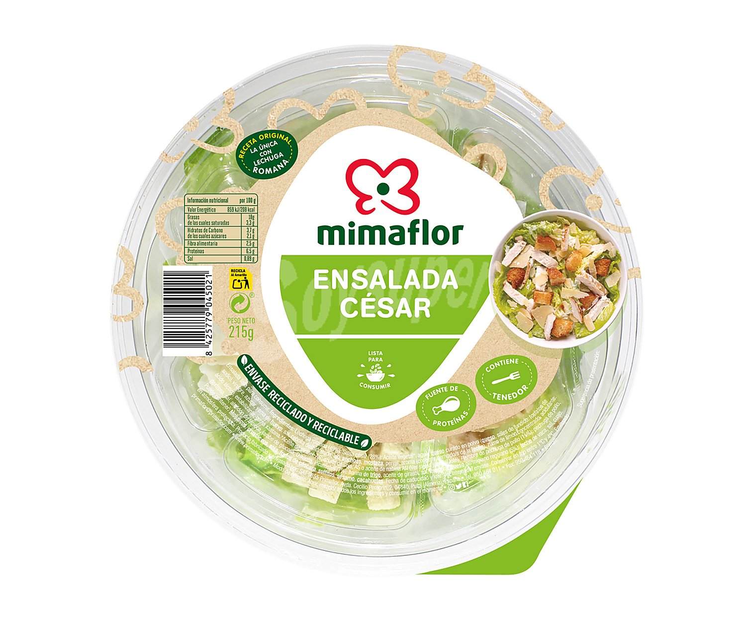 Ensalada César Bowl momaflor