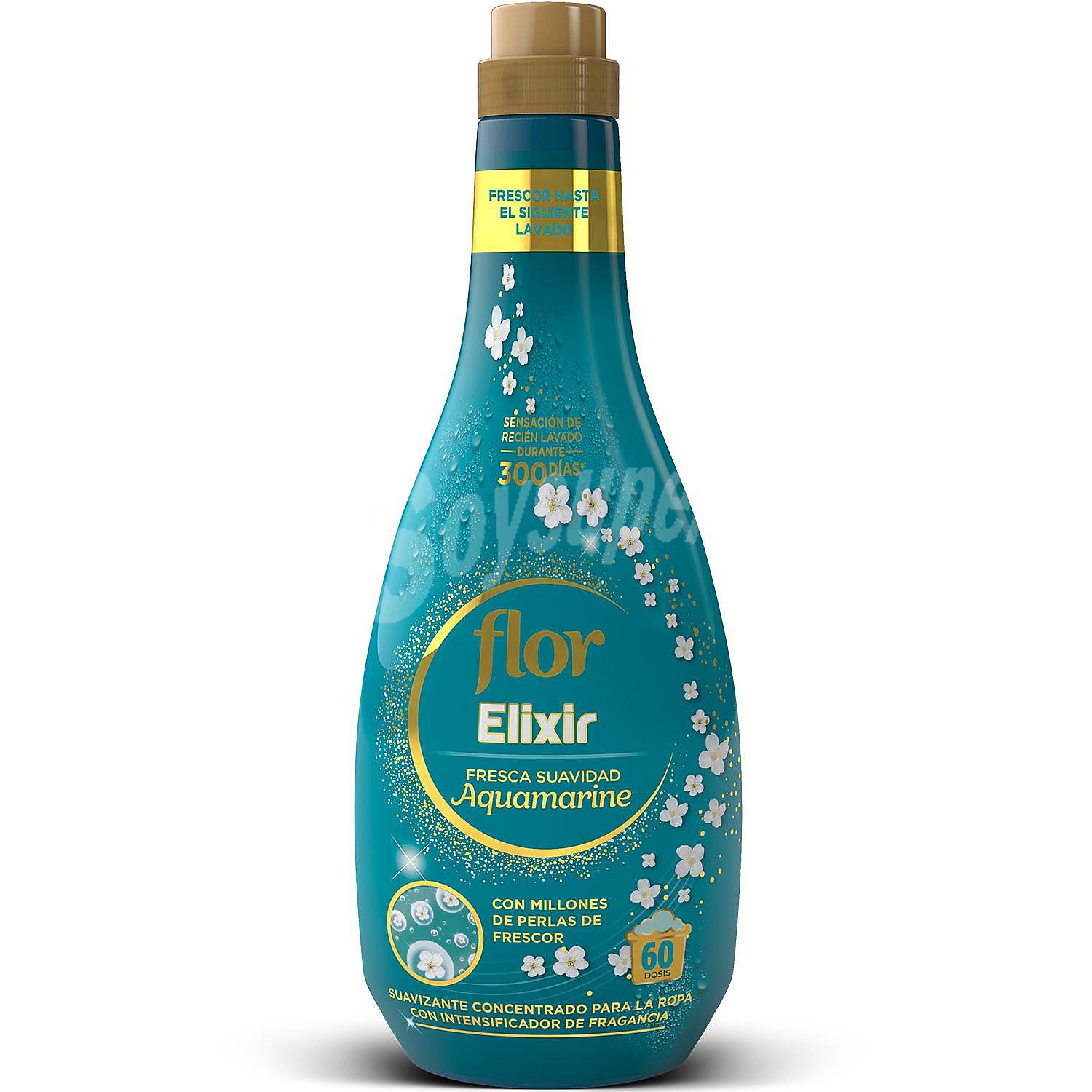 Suavizante concentrado fresca suavidad aquamarine Flor Elexir elixir