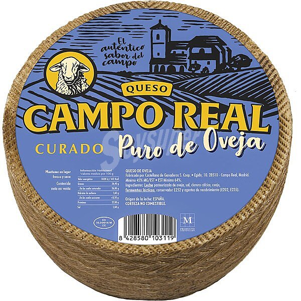 Queso curado de oveja 