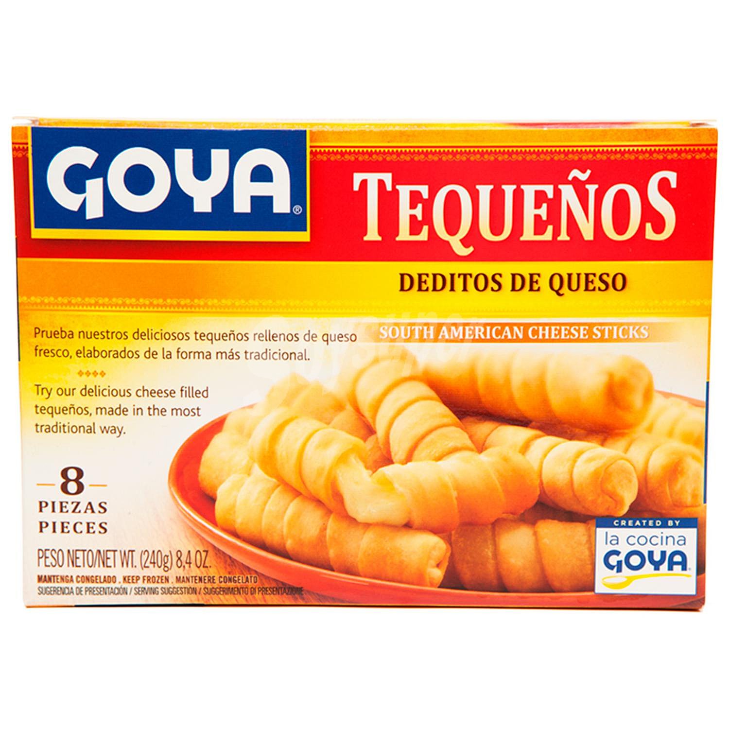 Tequeños con queso Goya