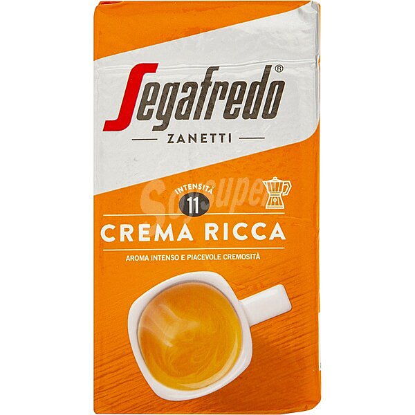 Café tostado molido Crema Ricca Intensidad 11