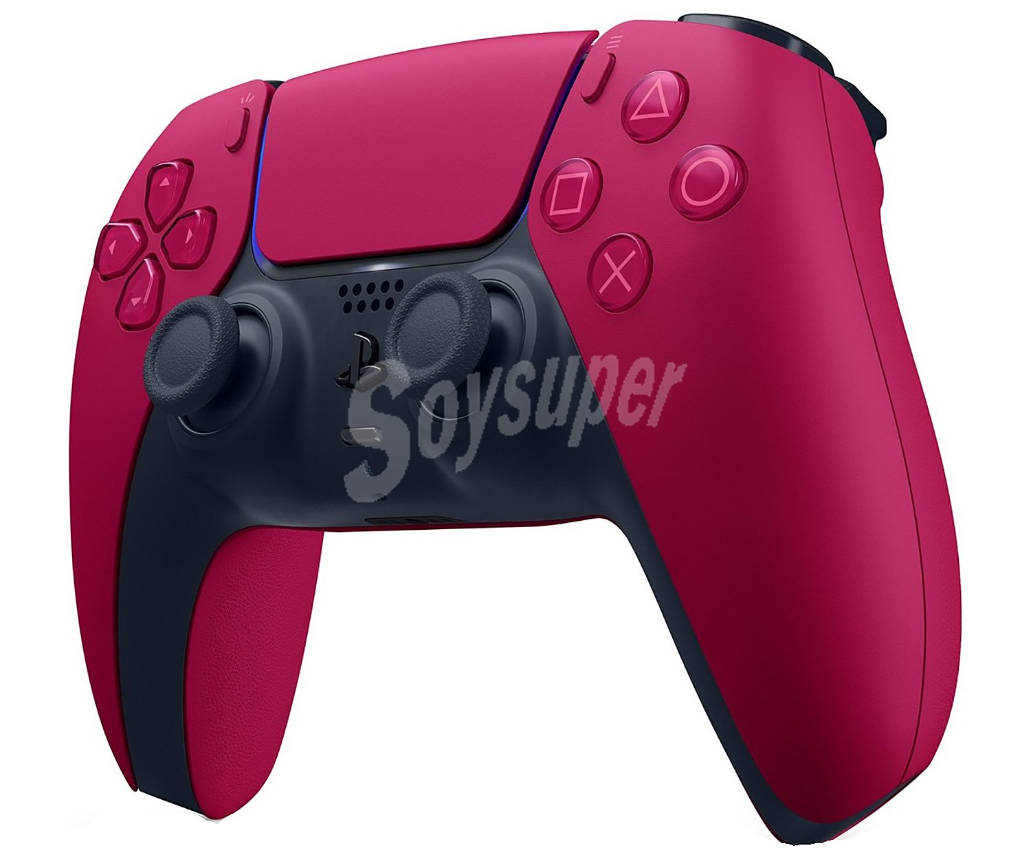 Mando inalámbrico Dualsense para Playstation 5 color rojo y negro, PS5.