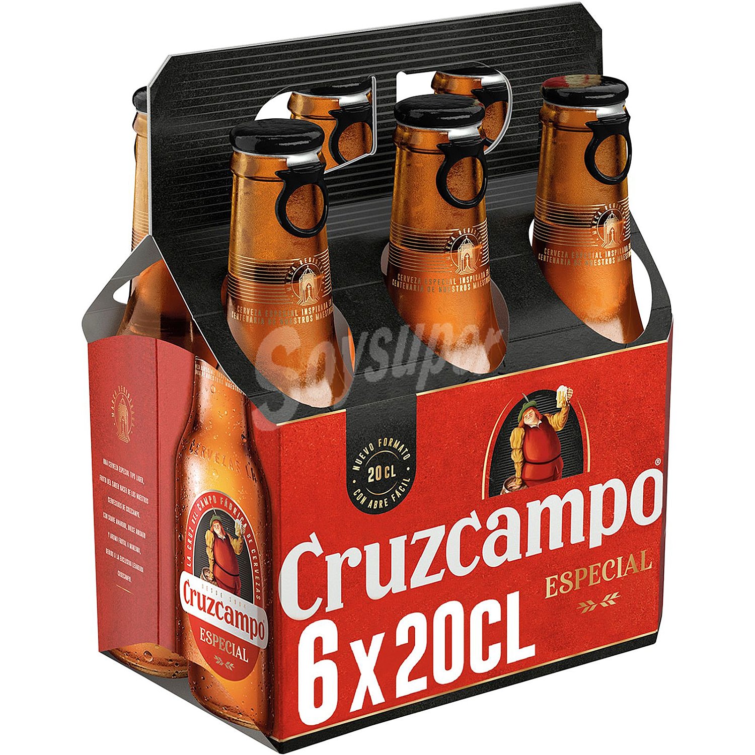 Cerveza rubia Cruzcampo Especial